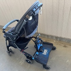 ［販売中］夏休み　2人育児　バギー　buggy board maxi+ ラスカル バギーボード サドルマキシの画像