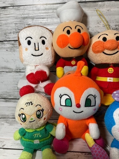 Yahoo!オークション -「アンパンマン ぬいぐるみ 大量」の落札