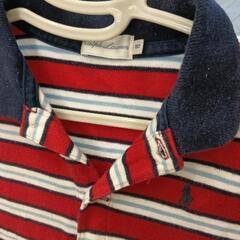 0708-079 RalphLaurenロンパース　80の画像
