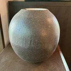 信楽焼  壺　花瓶　花入の画像