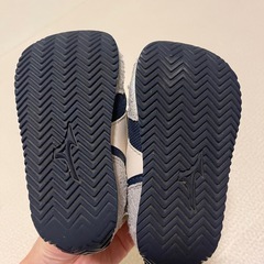 ミキハウス　ダブルビー　ミズノ　靴　コラボベビーシューズ　14cm スニーカーの画像
