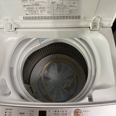 アクア全自動洗濯機　6キロ　2020年の画像