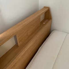 ニトリ　シングルベッドの画像
