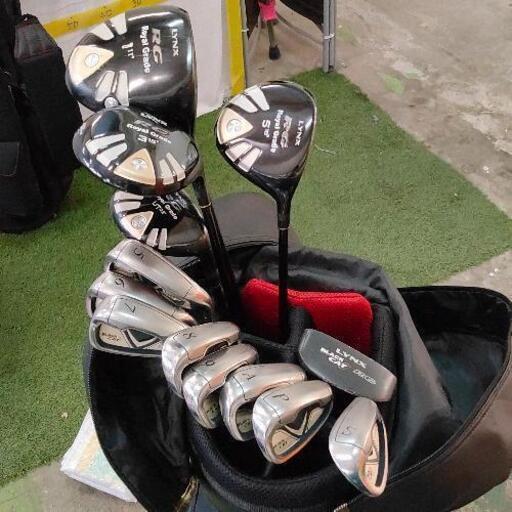 0708-155 ゴルフクラブ13本セット ヘッドカバー4つ付き