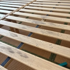 【お取引中
】【訳アリ】シングルベッド2つの画像