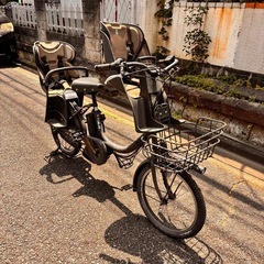 子供乗せ電動アシスト自転車◇ブリヂストン◇bikke2◇20型◇3段ギアの画像