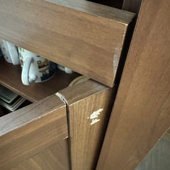 食器棚、キッチン収納、炊飯器など置けますの画像