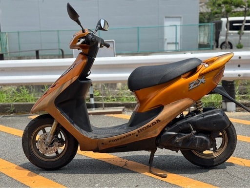 ご成約です シート新品張り替え✨】ホンダライブディオ ZX仕様 【金フォーク
