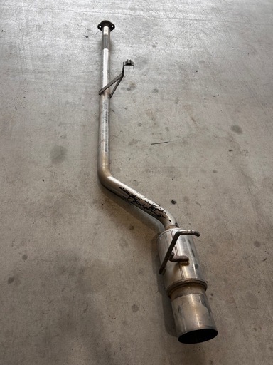 日産オッティH92W 砲弾マフラー (A.G.D) 朽網のパーツの中古