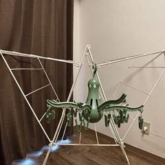 イケア物　干しラックの画像