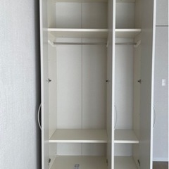 美品　収納棚　クローゼット　縦240cm*横120cm*奥80cmの画像