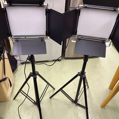 【リサイクルショップ　ピカソ　小松原】🎉【美品】NEEWER 2パック RGB530 LEDライトキット バック付き🎉★1820★の画像
