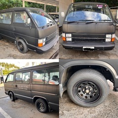 旧車好きにはたまらない角目のハイエースです！の画像