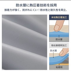 【新品未使用】① ボックスシーツ 防水シーツ  シングル～キング対応 防水ボックスシーツ 防水シーツ ベッド用 赤ちゃん おねしょ対策 高齢者 介護シーツ マットレスカバー 防水 防ダニ 丸洗いOK ベッドカバー 防水フィットシーツ 子供の画像
