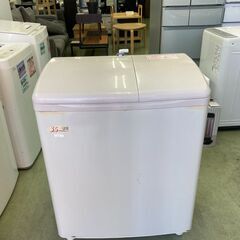 【リサイクルショップ ピカソ 小松原】🎉✨ HITACHI 3.5kg 二槽式洗濯機 パインベージュ 2011年製 PS-H35L✨🎉★2526★の画像