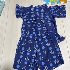 コンビミニ　甚平　80センチの画像
