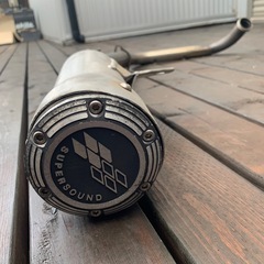 希少！マフラー　SUPERSOUNDの画像
