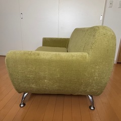 【美品】2人掛けファブリック ソファの画像