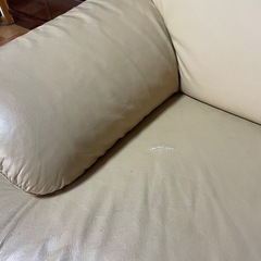 レザーソファーの画像