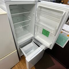 リサイクルショップどりーむ鹿大前店　No1864　冷蔵庫　ワールプールジャパン　156L　2021年製　お買い得品　配達設置可能の画像