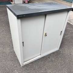 スチール　物置　鍵2個付きの画像