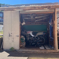物置き小屋の画像