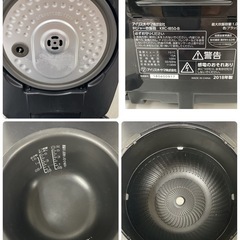R725 ☀️ アイリスオーヤマ IH炊飯ジャー 5.5合炊き 18年製 KRC-IB50 ⭐ 動作確認済 ⭐ クリーニング済の画像