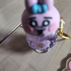 おぱんちゅうさぎ？キーホルダー2点の画像