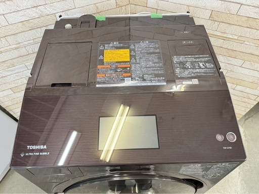 大阪送料無料★3か月保障付き★洗濯機★東芝★12kg★2020年★TW-127X8L★IS-343