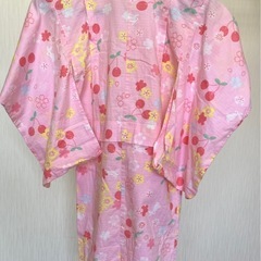 女の子 浴衣 100cm 2枚セットの画像