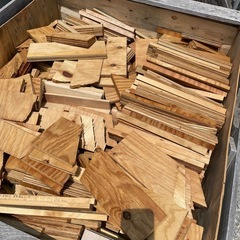 もらって下さい！合板の端材の画像