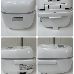R660 ☀️ 2023年製の高年式♪ TOSHIBA 炊飯ジャー 3合炊き RC-5MFM⭐ 動作確認済 ⭐ クリーニング済の画像