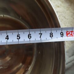ステンレス製片手鍋（内径19cm）の画像