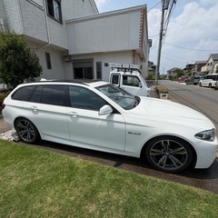 車検R9/7 BMW 5 ツーリング Mスポーツ SR ヘッドライト交換済！の画像