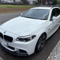 車検R9/7 BMW 5 ツーリング Mスポーツ SR ヘッドライト交換済！の画像