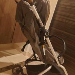 サイベックス　cybex EEZY S デニムコレクション 限定　マンハッタングレー　ハンドルレザー　B型ベビーカーの画像