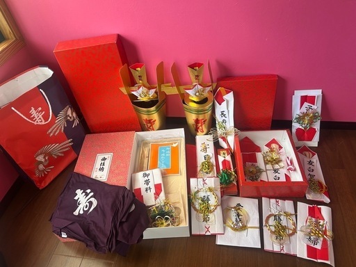 結納品?婚約式　