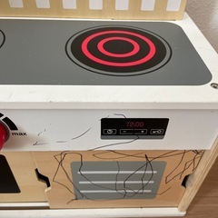 おままごと　キッチン　木製　おもちゃの画像