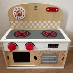 おままごと　キッチン　木製　おもちゃの画像