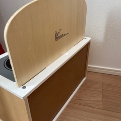 おままごと　キッチン　木製　おもちゃの画像