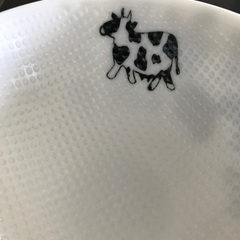 牛　お茶碗の画像