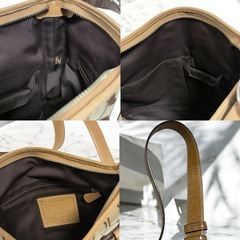 COACH コーチ 2wayショルダーバッグ シグネチャー キャンバス レザーの画像