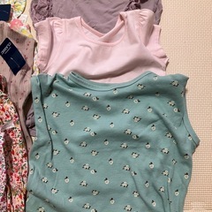 女の子　夏服 7枚　タグ付き4枚の画像