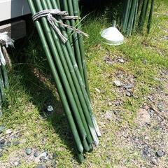 トンネル支柱　家庭菜園の画像