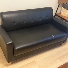 【決まりました】ソファお譲りします（幅130×奥行60×高さ70cm）