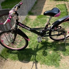 女児用　22インチ 自転車　変速機付きの画像