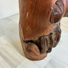 木の置物の画像