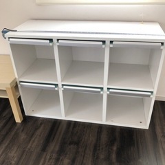 棚　収納 蓋付きの画像