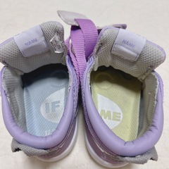 イフミー IFME ハイカット ミドルカット スター スニーカー パープル 12.5cm ベビーの画像