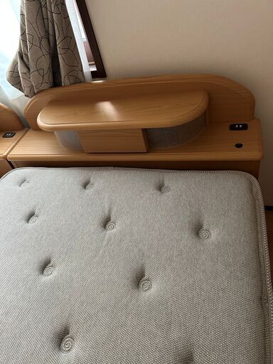 ニトリのベッドとマットレス